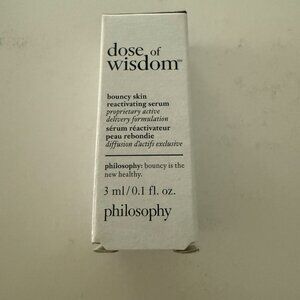 Philosophy Dose Of Wisdom Bouncy Skin Reactivating Serum 3ml / 0.1 Fl. Oz.